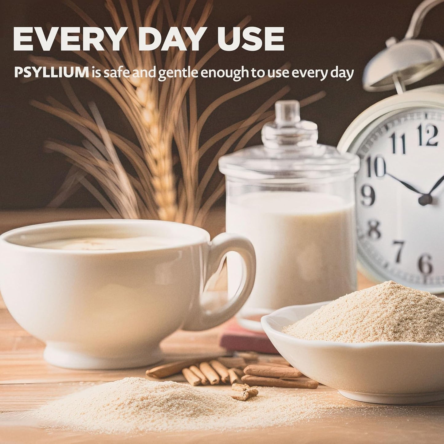 USDA Organic Certified Whole Psyllium Husk - 1.5lbs - 99% Pure Seed Husks - Fiber Supplement for Gluten Free, Keto, Paleo, Vegan Diets