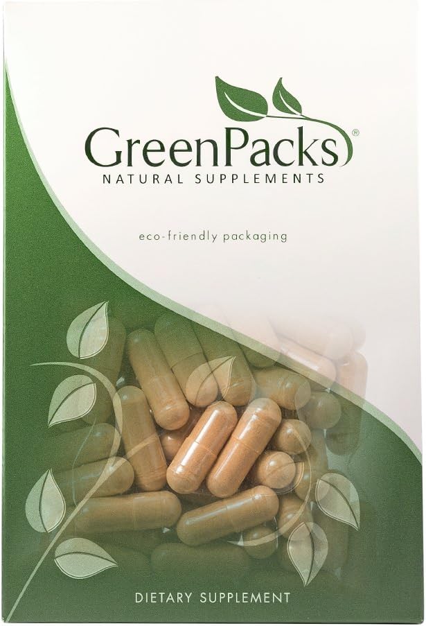 USDA Organic Ceylon Cinnamon Capsules by GreenPacks® - Non-GMO Supplement (60 Capsules)