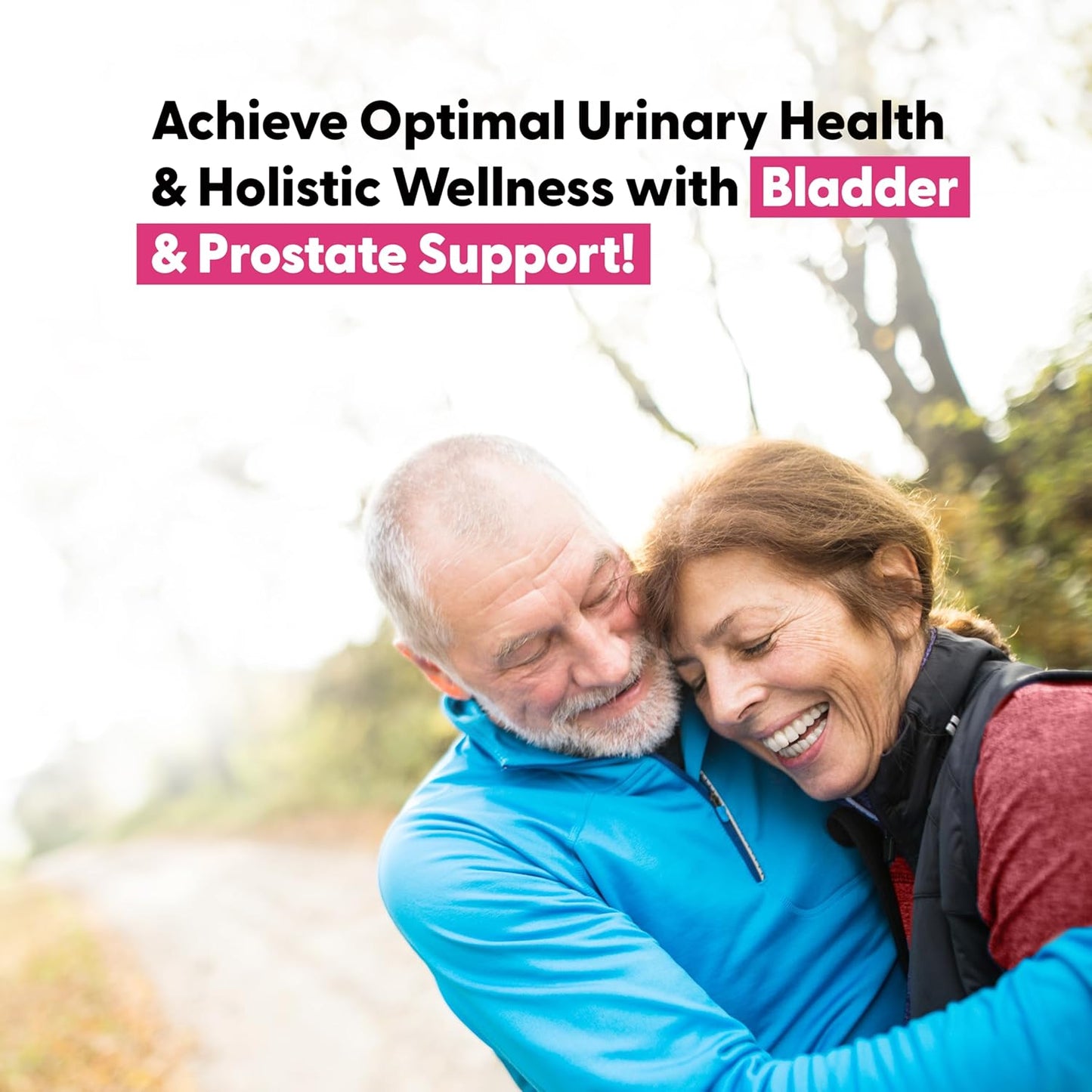 UTI BFF Supplement for Bladder & Prostate Health - Urinary Tract Infections - Cranberry, Holy Basil, Green Tea, D-Mannose - 120 Capsules