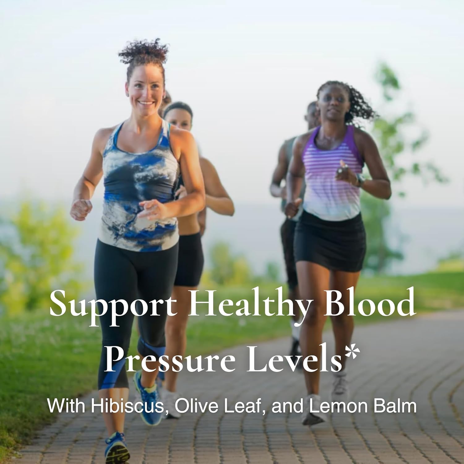 Utzy Naturals Hiburil | Support Healthy Blood Pressure | Olive Leaf, Hibiscus, Lemon Balm Extracts | 30 Servings