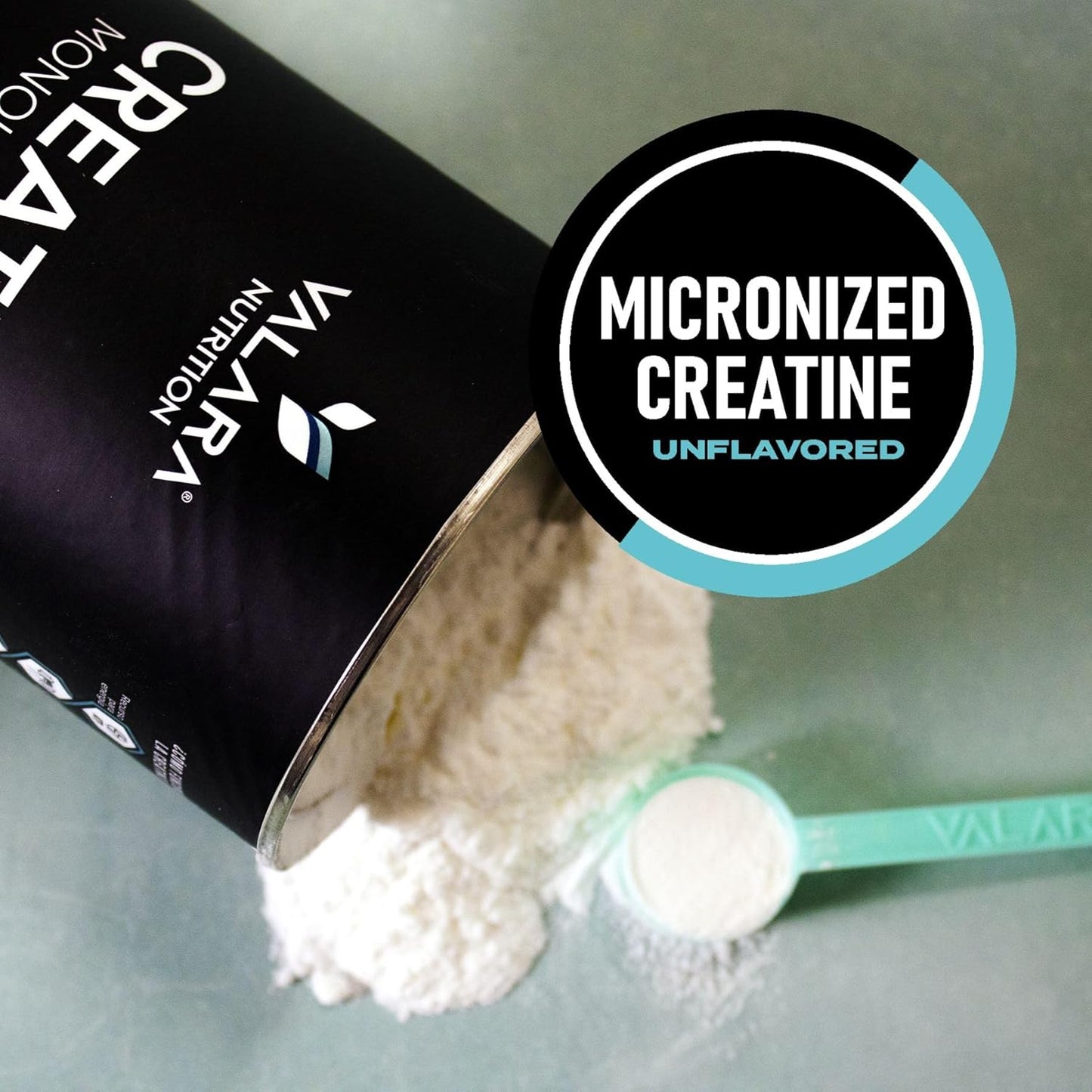 Valara Boost Recovery Creatine Monohydrate Powder - 450g, 90 Servings, Unflavored, Vegan, Keto - 5000mg Per Serv