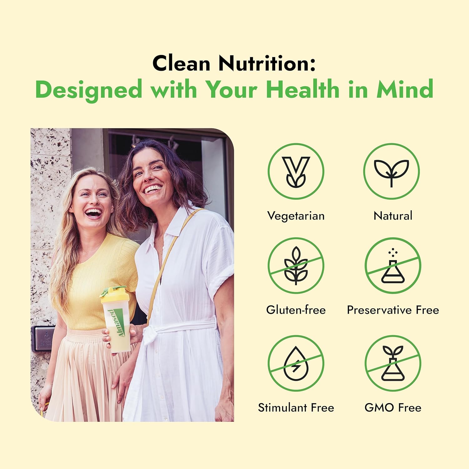 Vanilla Almased Meal Replacement Shake - High Protein Low-Glycemic Powder for Weight Management - 17.6 oz - 1 Pack