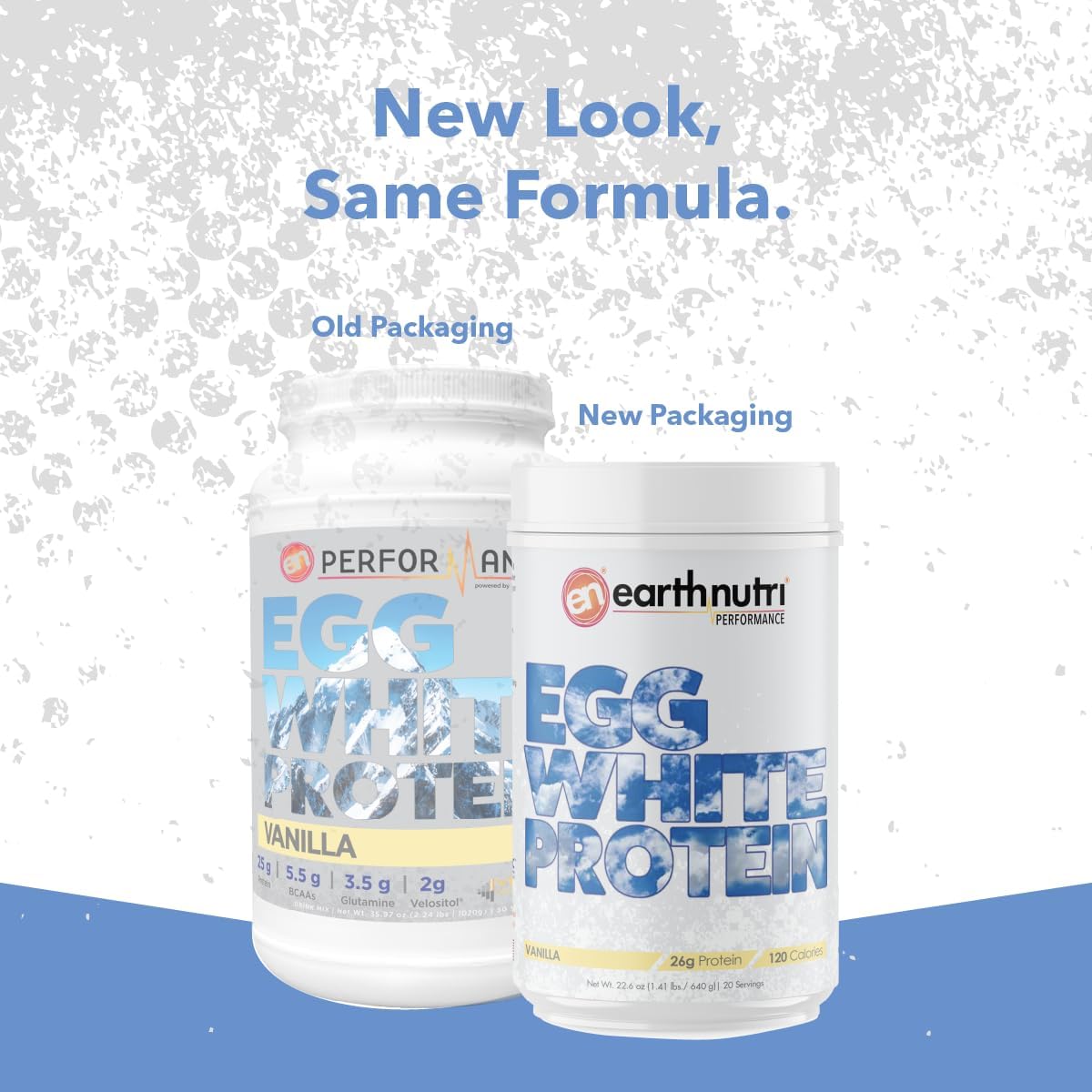 Vanilla Egg White Protein Powder for Muscle Growth Support, 26g of Protein, Pre, Intra, or Post Workout, 20 Servings