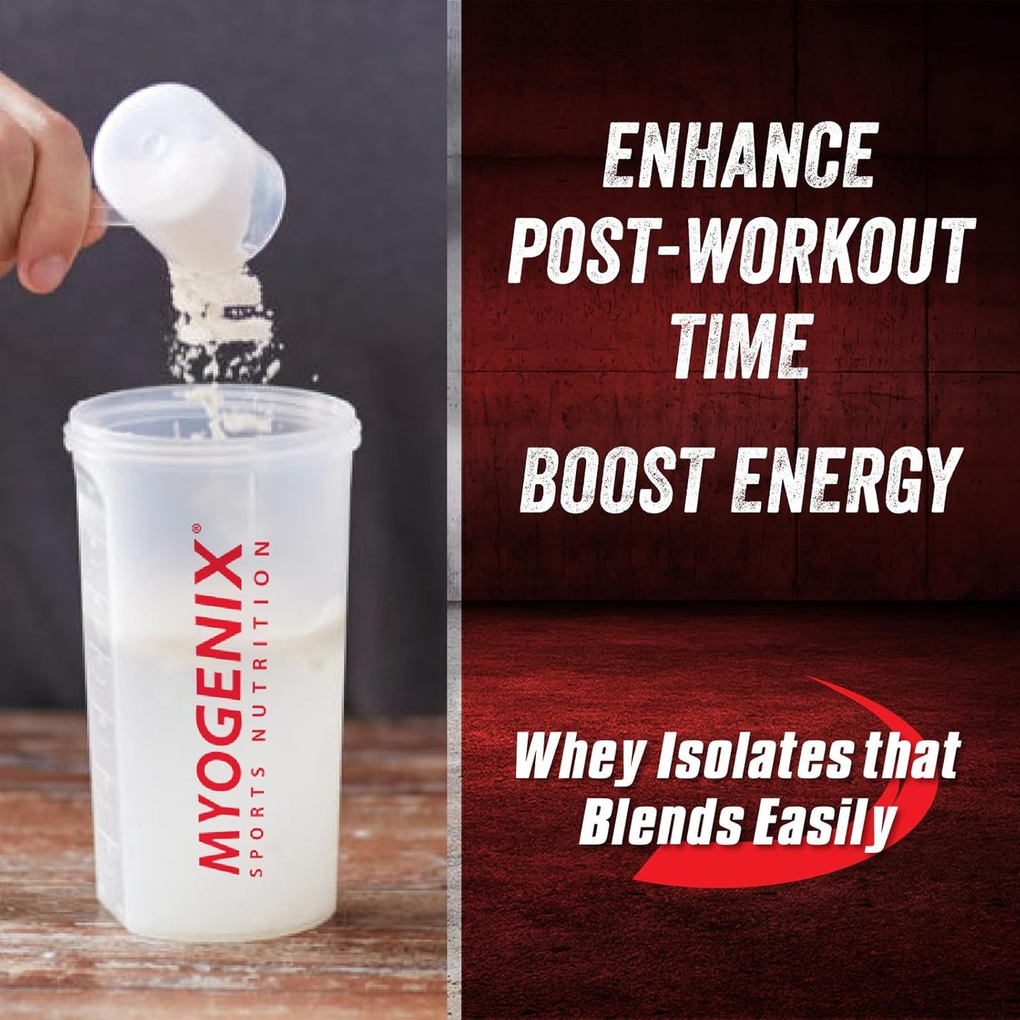 Vanilla Flavored Myogenix Critical Mass Protein Powder for Muscle Mass Weight Gain - 6.01 lbs