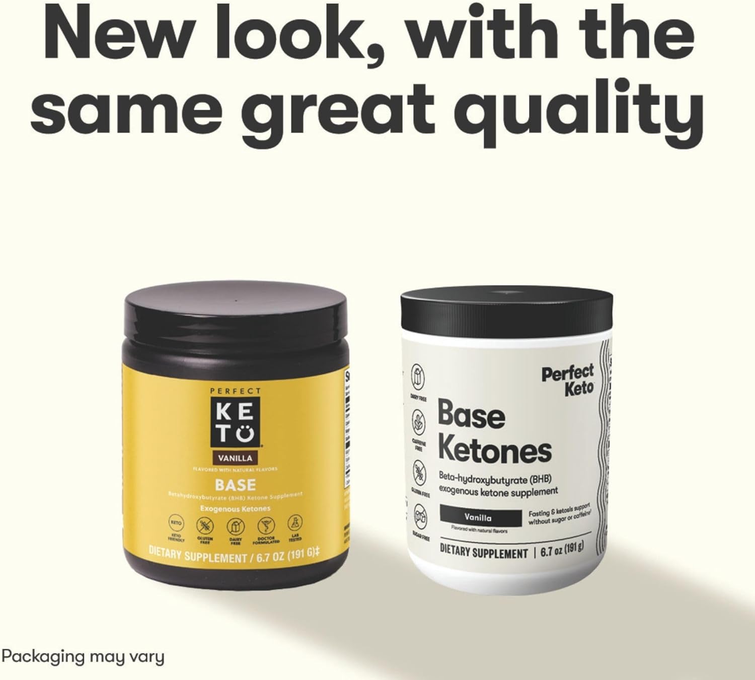 Vanilla Keto Exogenous Ketones Powder with BHB Salts, Electrolytes, and Energy Support for Ketosis & Workouts