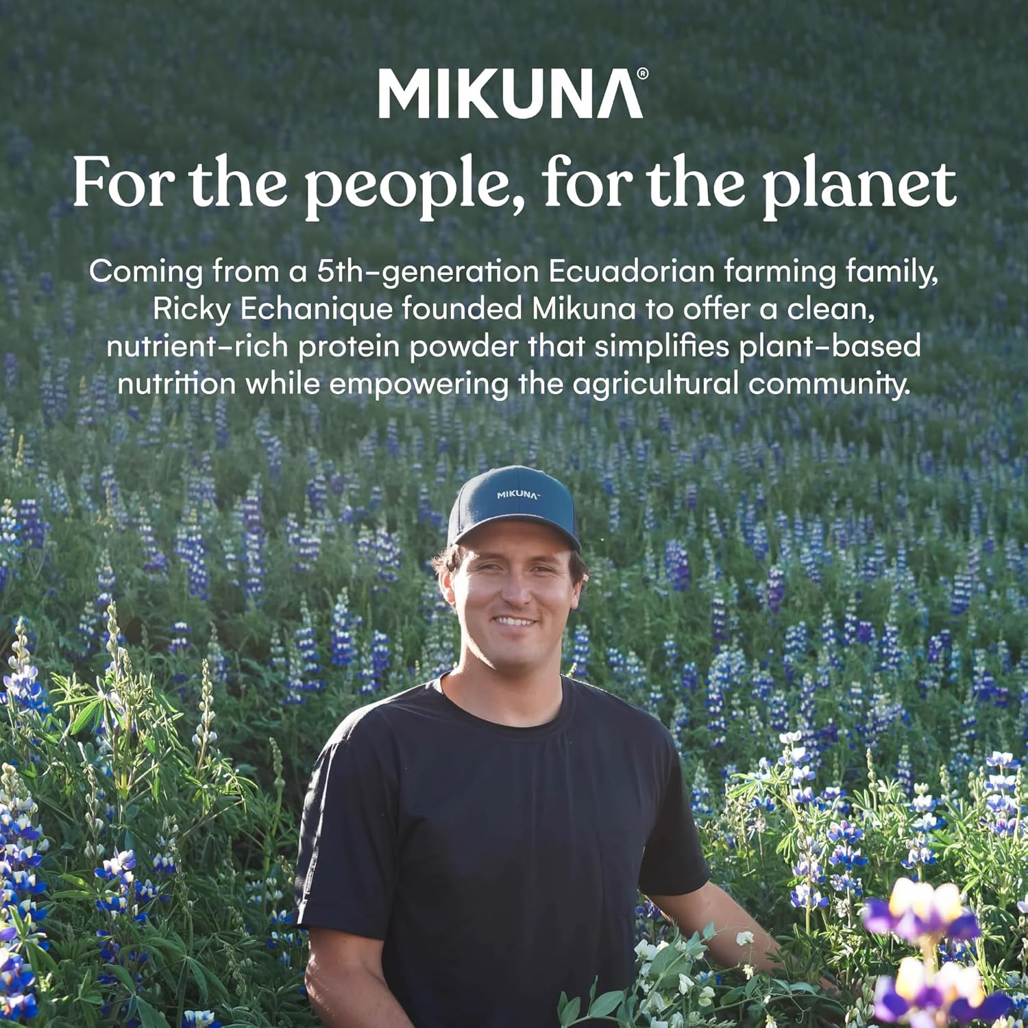 Vanilla Mikuna Vegan Protein Powder: Plant-Based Chocho Superfood with Vitamins, Minerals, and Fiber - Dairy, Gluten, Keto, and Lectin Free (21 Servings)