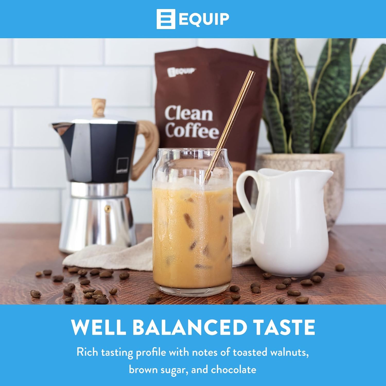 Vanilla Prime Protein Powder & Clean Coffee Bundle by Equip Foods