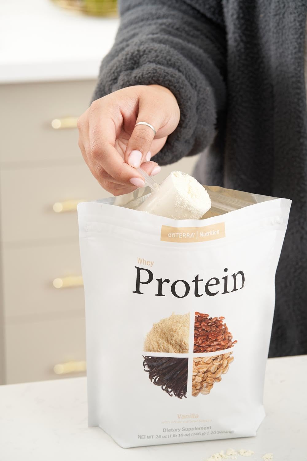 Vanilla Protein Nutrition Supplement by doTERRA - All-Natural and Nutrient-Rich Formula