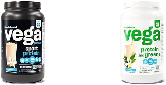 Vanilla Protein Powder with Greens for Premium Sport Nutrition