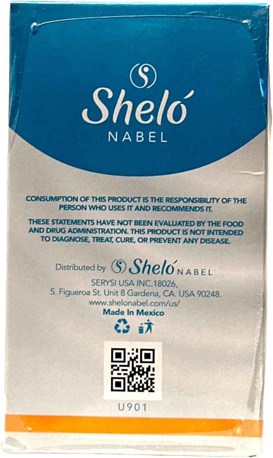 Vanilla Shelo Nabel Glutashel Antioxidant Powdered Premix - 15 Sachets - 0.45 oz White - Natural Flavor