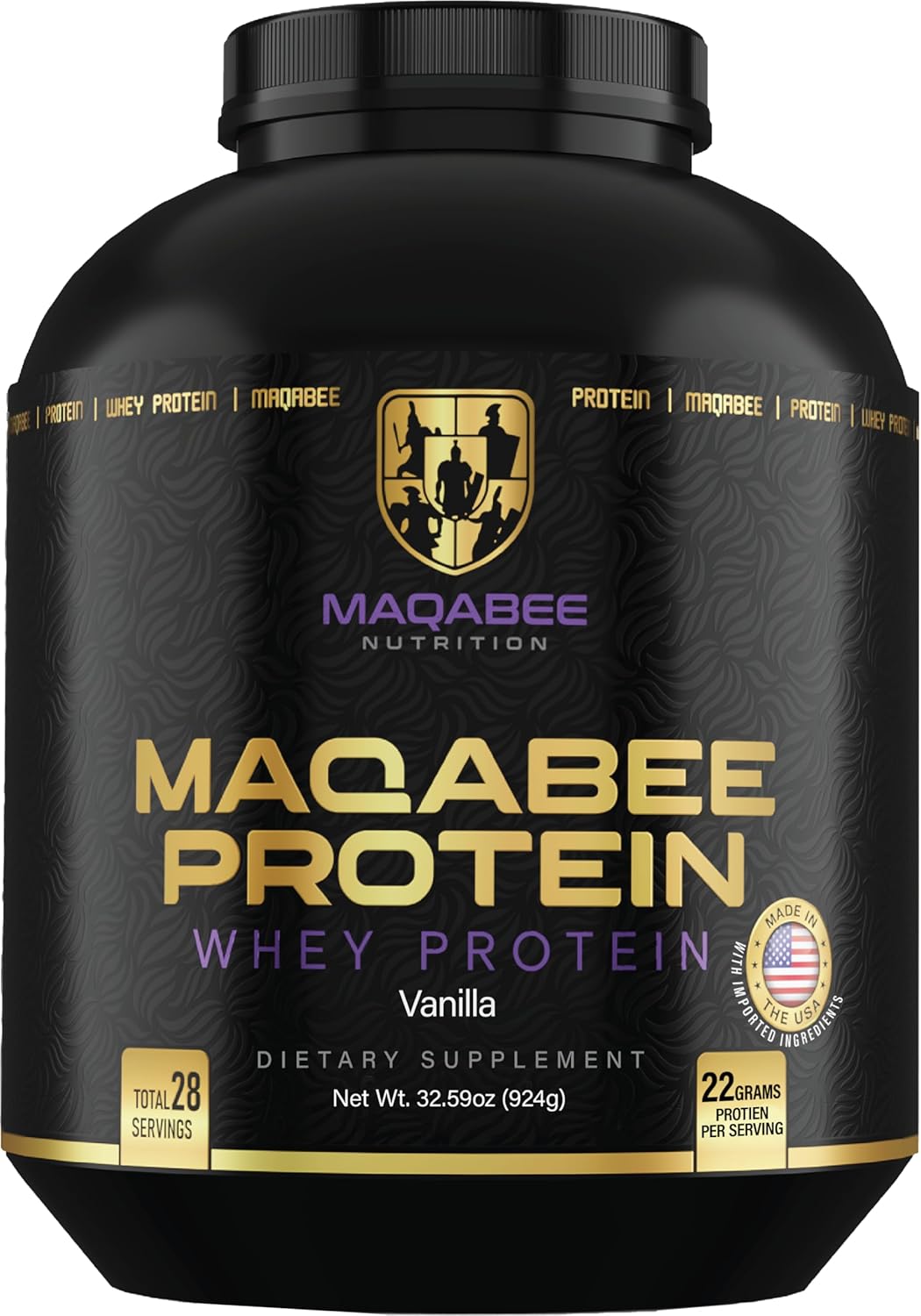 Vanilla Whey Protein Blend by MAQABEE NUTRITION - High-Quality Protein Supplement