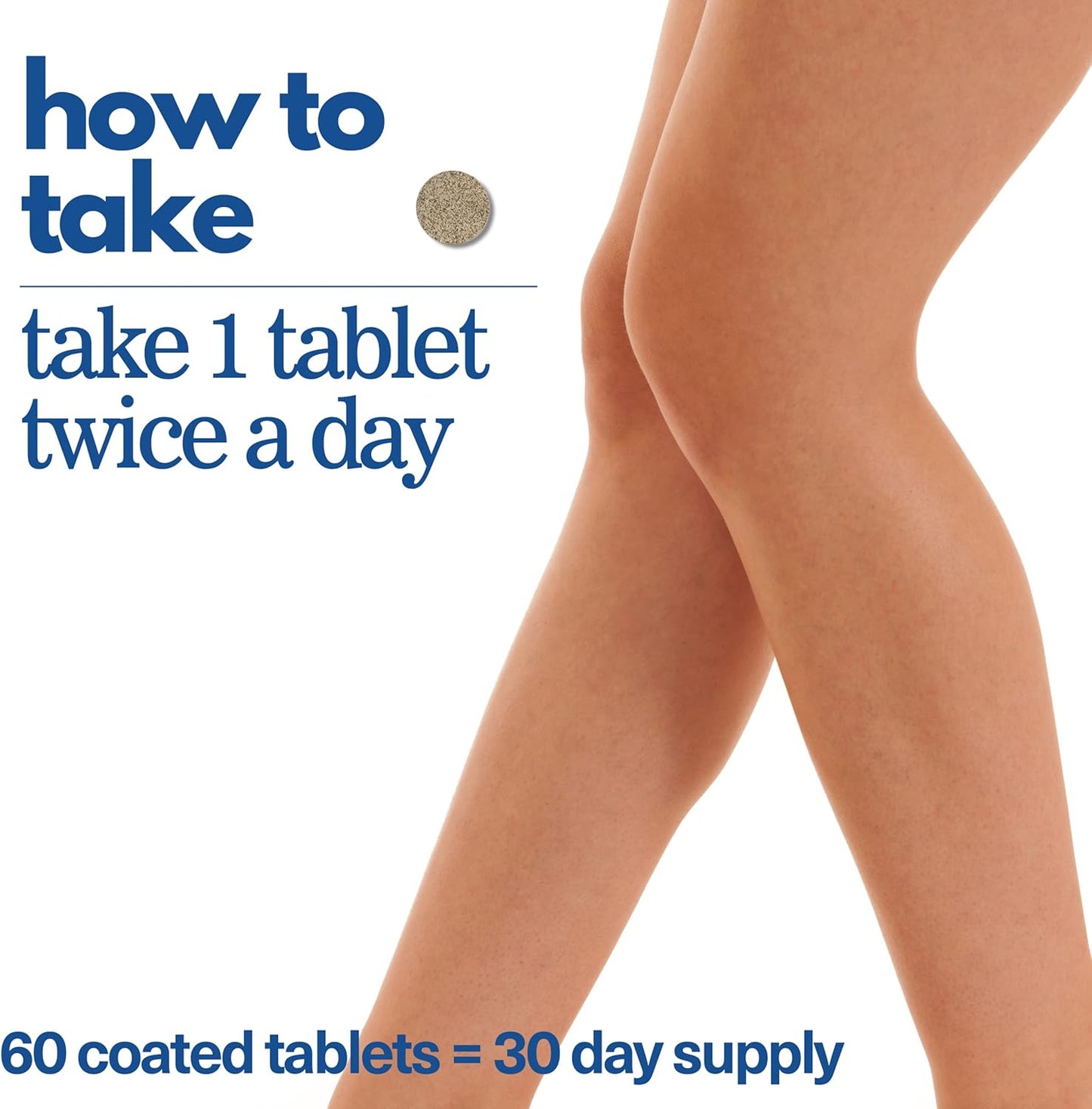 Vascular Support Supplement - Elements Supreme Veins, 60 Tablets, Gluten Free, Promotes Healthy Circulation and Elasticity in Leg Veins for 30 Days