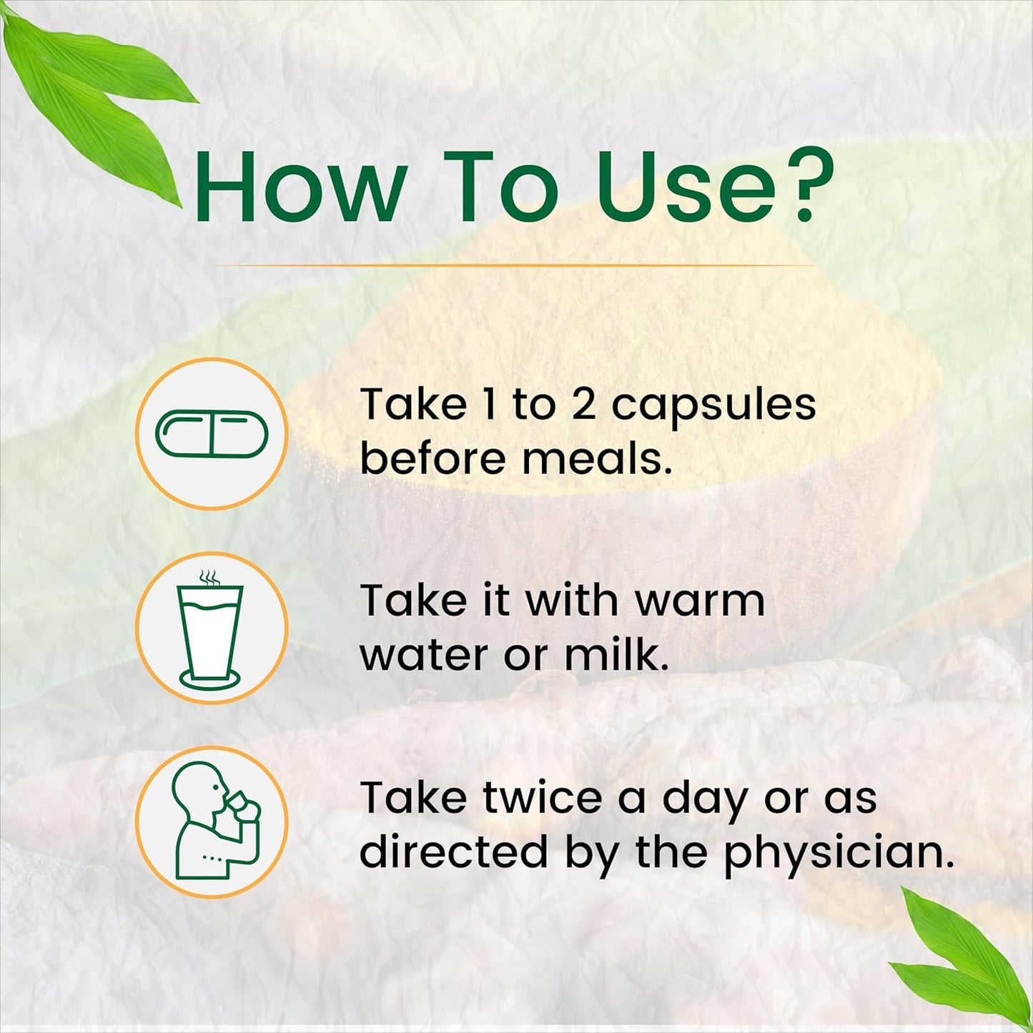 VEDIKROOTS Curcumin Capsules - Antioxidant with Joint Comfort, Anti-Aging, and Inflammation Relief - 60 Veg Capsules