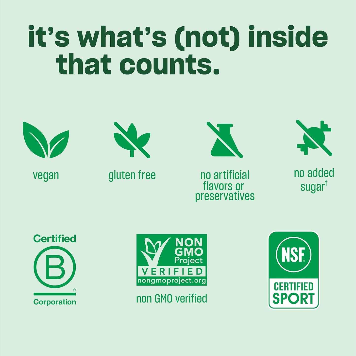 Vega Premium Sport Chocolate Protein Powder - Vegan, Non GMO, Gluten Free Plant Based Drink Mix - NSF Certified for Sport - 29.5 oz