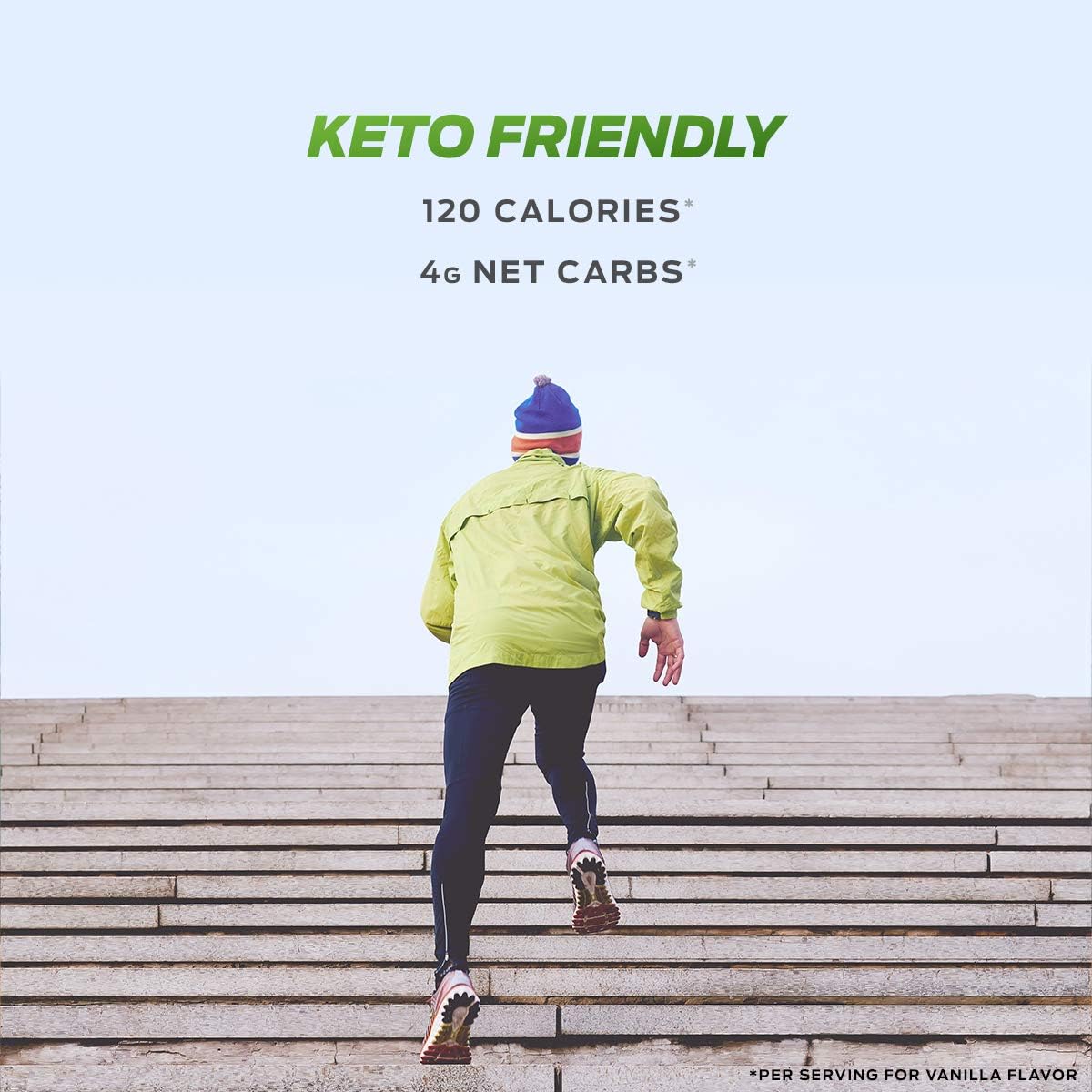 Vega Protein and Greens Vanilla Shake - Vegan Plant Based Protein Powder (25 Servings, 26.8 oz), Gluten Free, Non Dairy, Non Soy, Non GMO