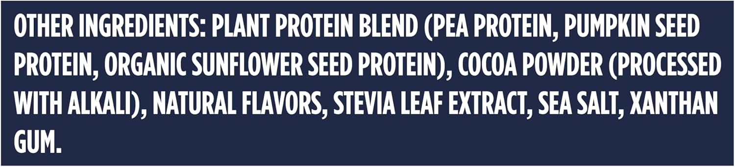Vega Sport Premium Chocolate Vegan Protein Powder - 30g Plant Based Protein, 5g BCAAs, Dairy and Gluten Free - 4lbs 5.9oz (45 Servings)