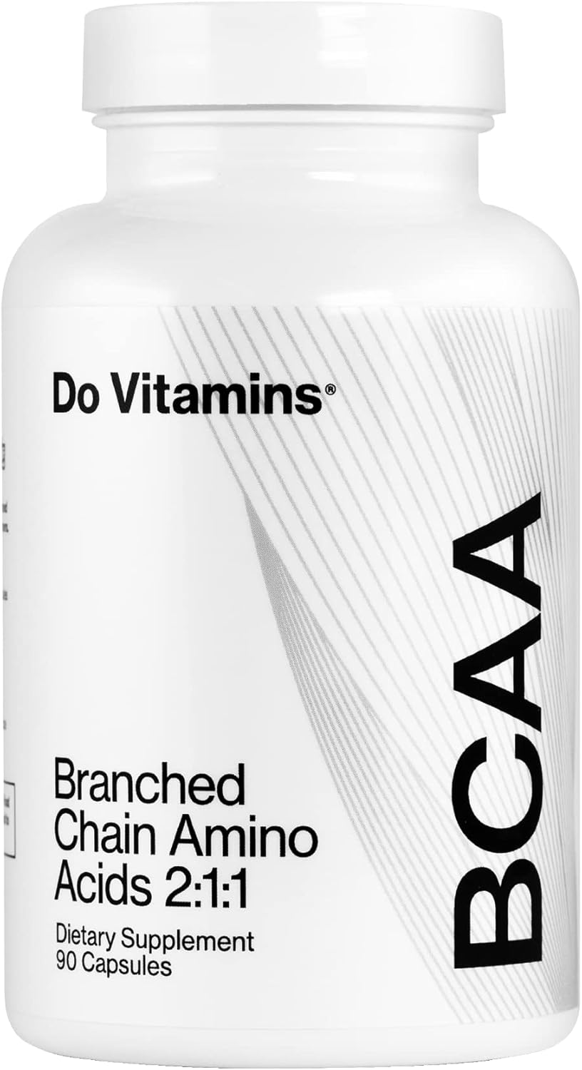 Vegan AjiPure BCAA Capsules - 2100mg Amino Acid Supplement, Keto & Paleo Friendly, Third-Party Tested, 90 Count - #1 on Labdoor