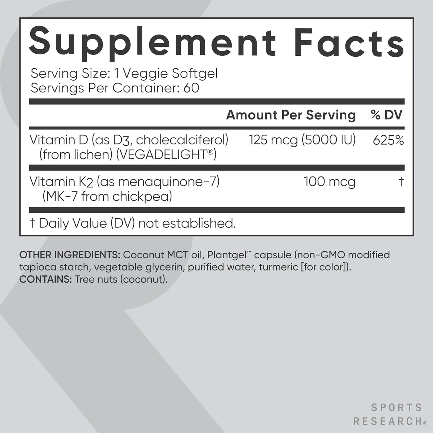 Vegan Biotin 10,000mcg with Vitamin D3 K2 & Phytoceramides for Skin Hydration