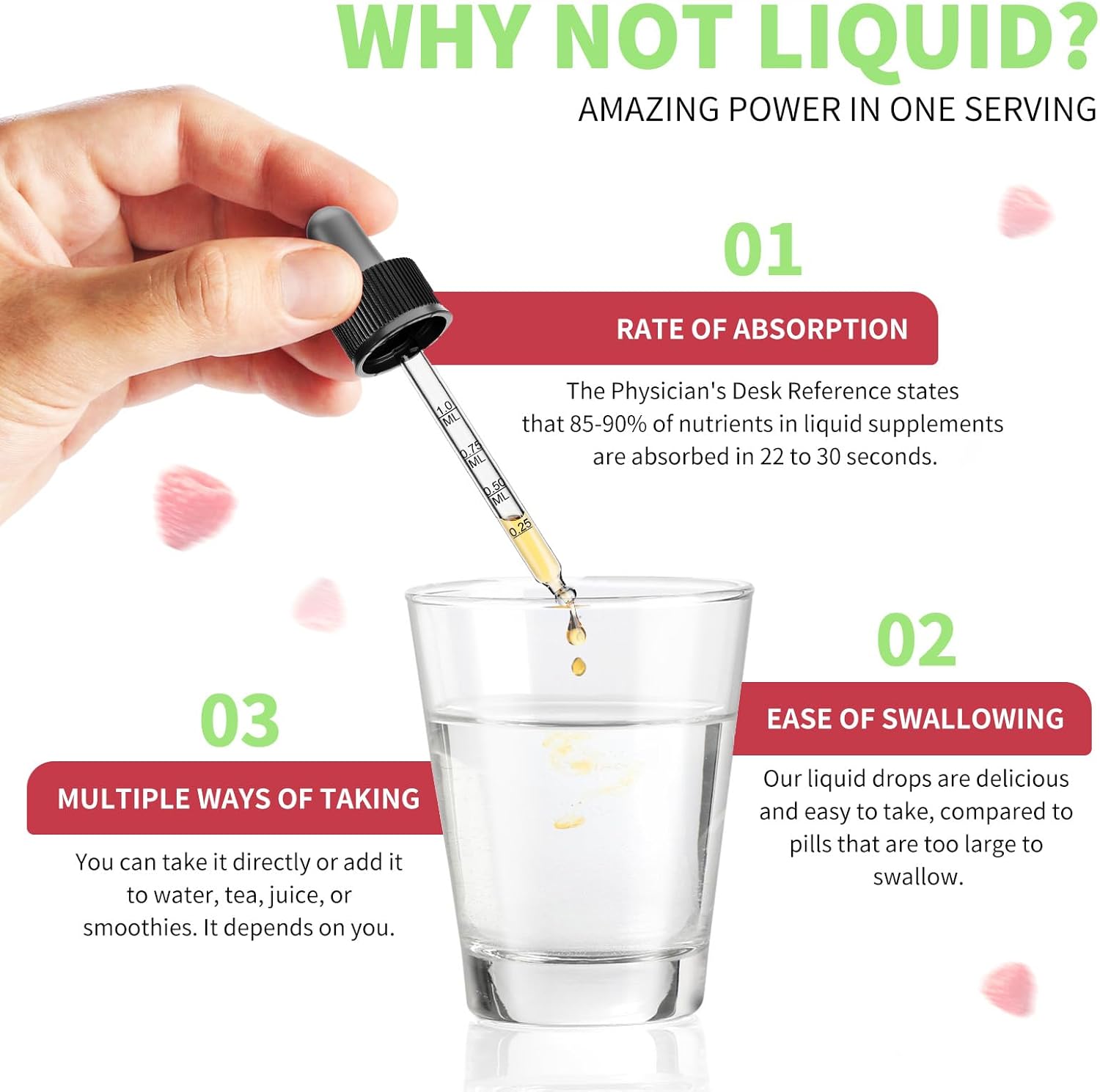 Vegan Bunkka Liquid Joint Support Drops with Glucosamine, Chondroitin, MSM, Turmeric, Boswellia - Antioxidant Formula for Healthy Joints, Mobility, and Cartilage