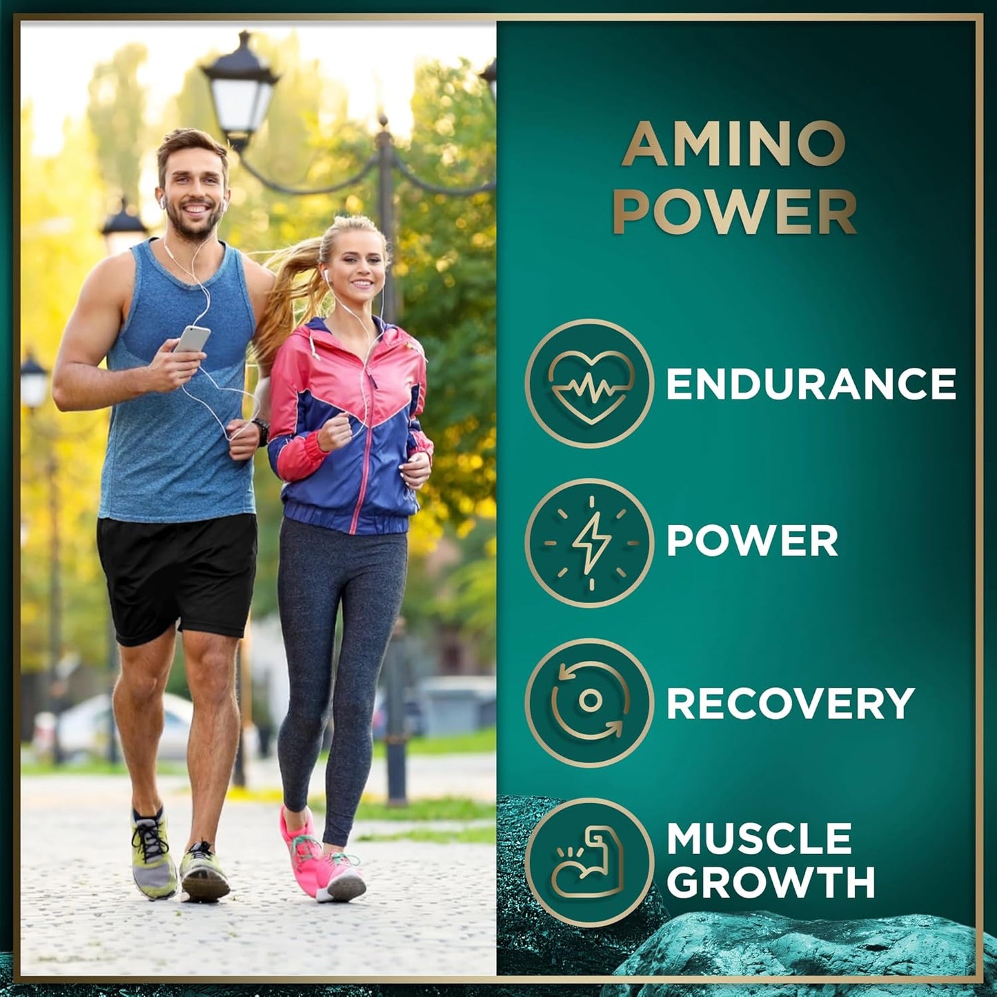 Vegan Energy Bundle: Essential Amino Acid Supplement & Liquid Vitamin B12