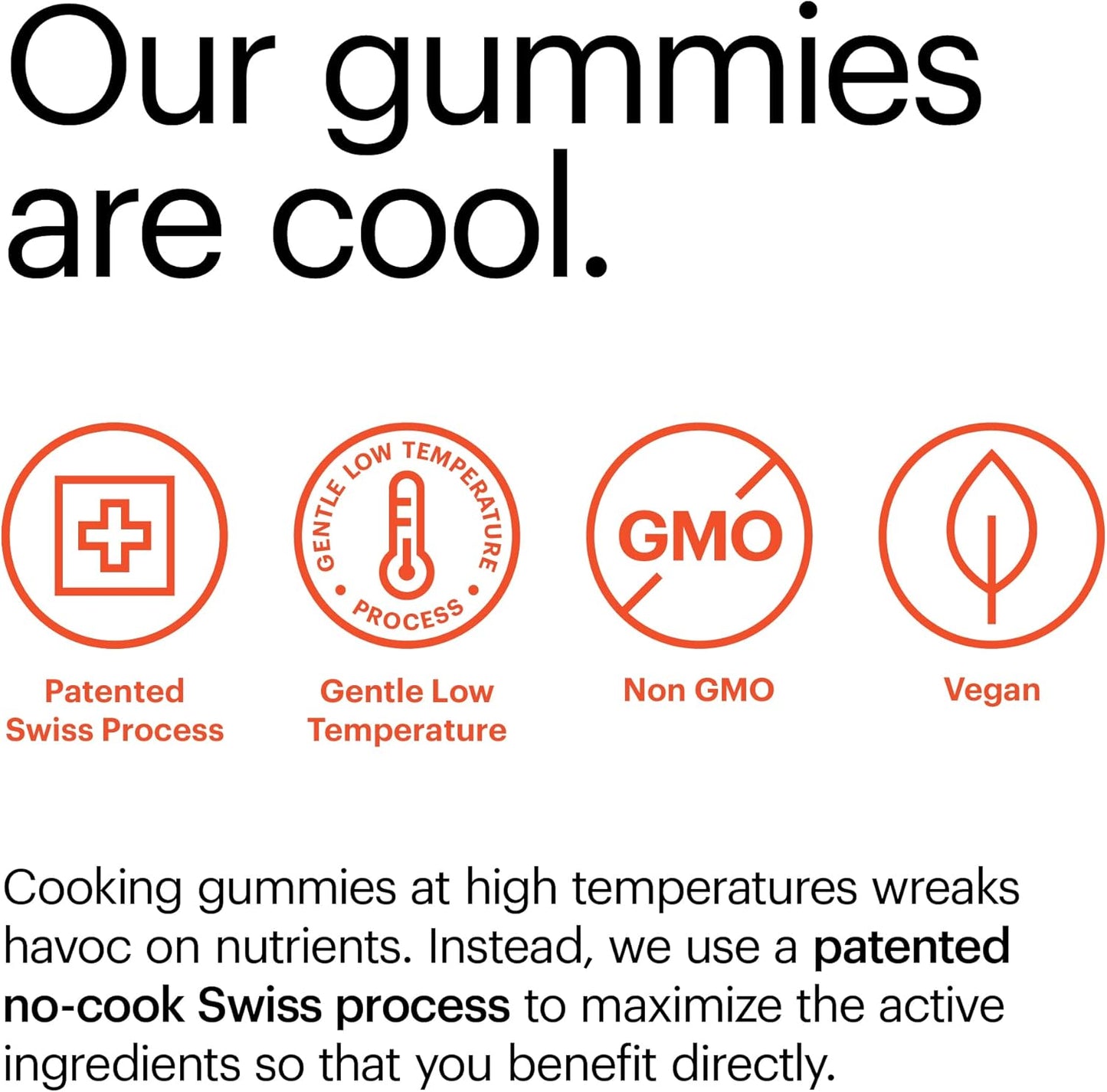 Vegan Eye Health Gummies with Lutein, Beta-Carotene & Zinc - Peach Flavor, 30 Day Supply