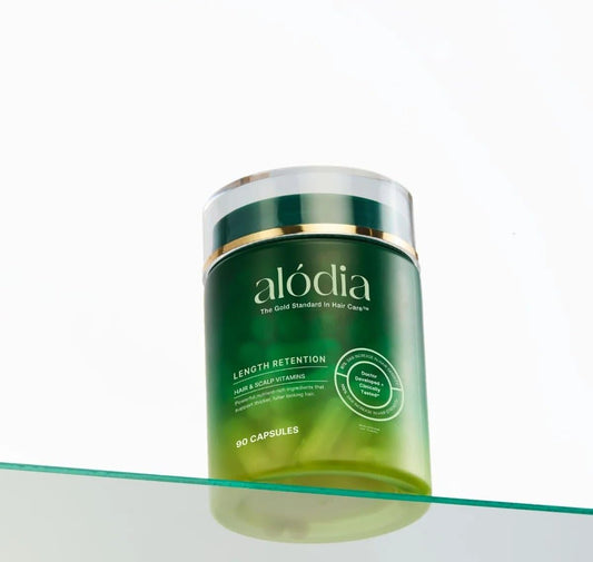 Vegan Healthy Hair & Scalp Supplements by ALODIA - Packaging Variation Possible