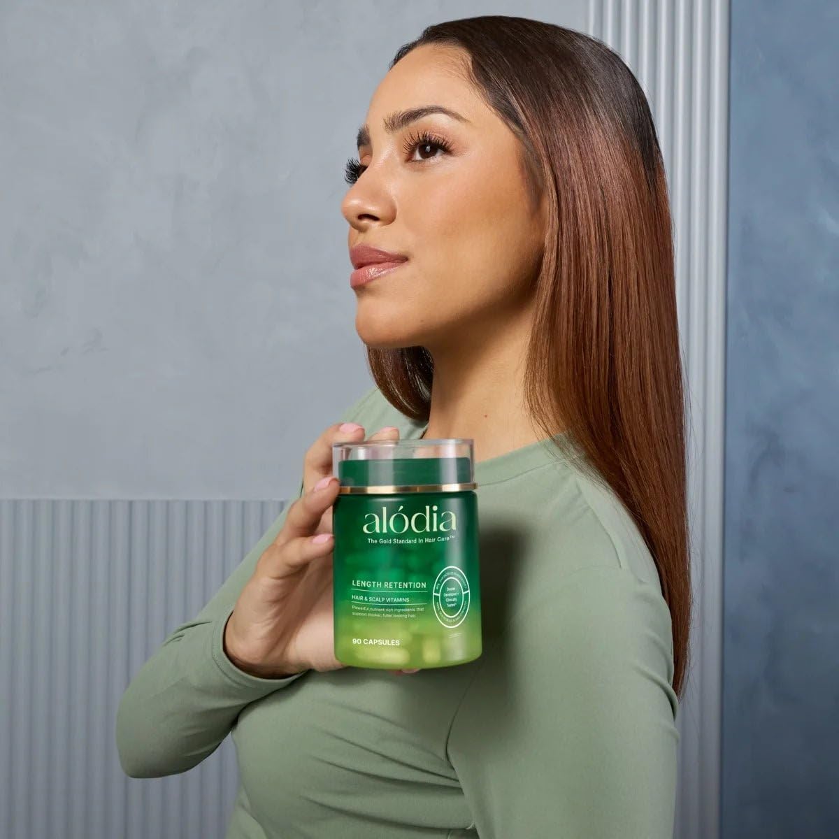 Vegan Healthy Hair & Scalp Supplements by ALODIA - Packaging Variation Possible