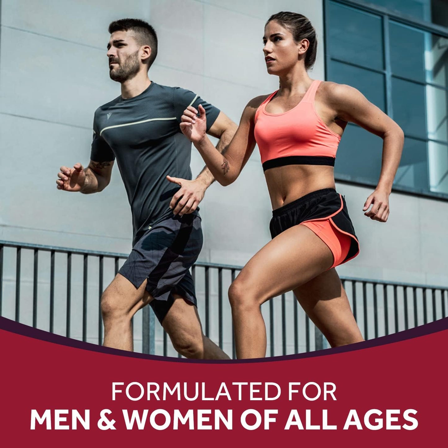 Vegan Iron Supplement 65 mg with Vitamin C for Improved Absorption and Red Blood Cell Formation - 120 Tabs x 2 Pack for Heart, Brain, and Immune Health