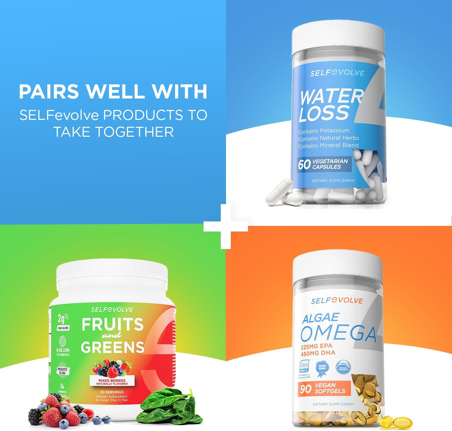 Vegan Joint Support Supplement with Glucosamine, MSM, and Hyaluronic Acid - Non-GMO & Gluten-Free - 120 Capsules