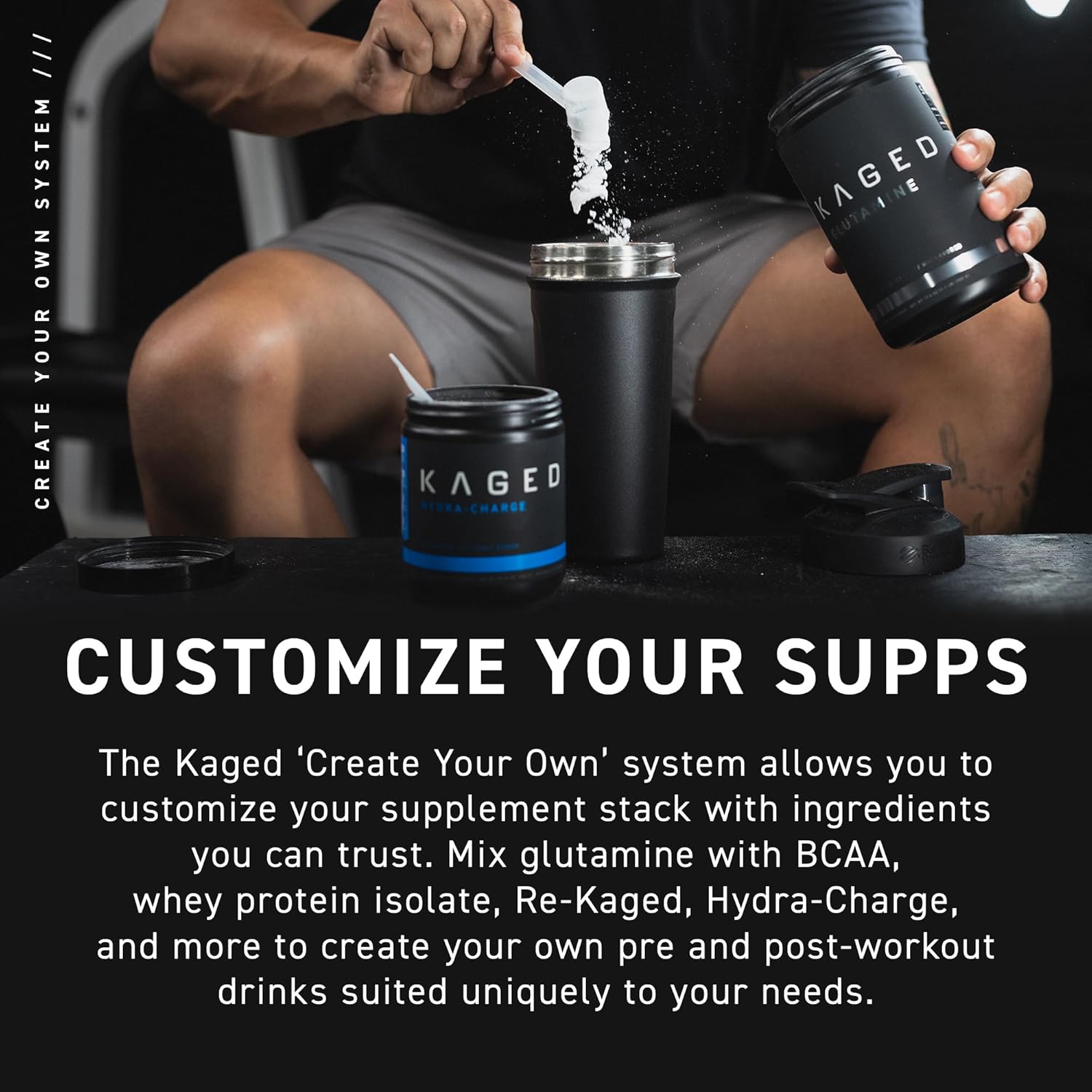 Vegan L-Glutamine Powder for Muscle Recovery, Post-Workout Support - 500g, Unflavored, Banned-Substance Free - 100 Servings