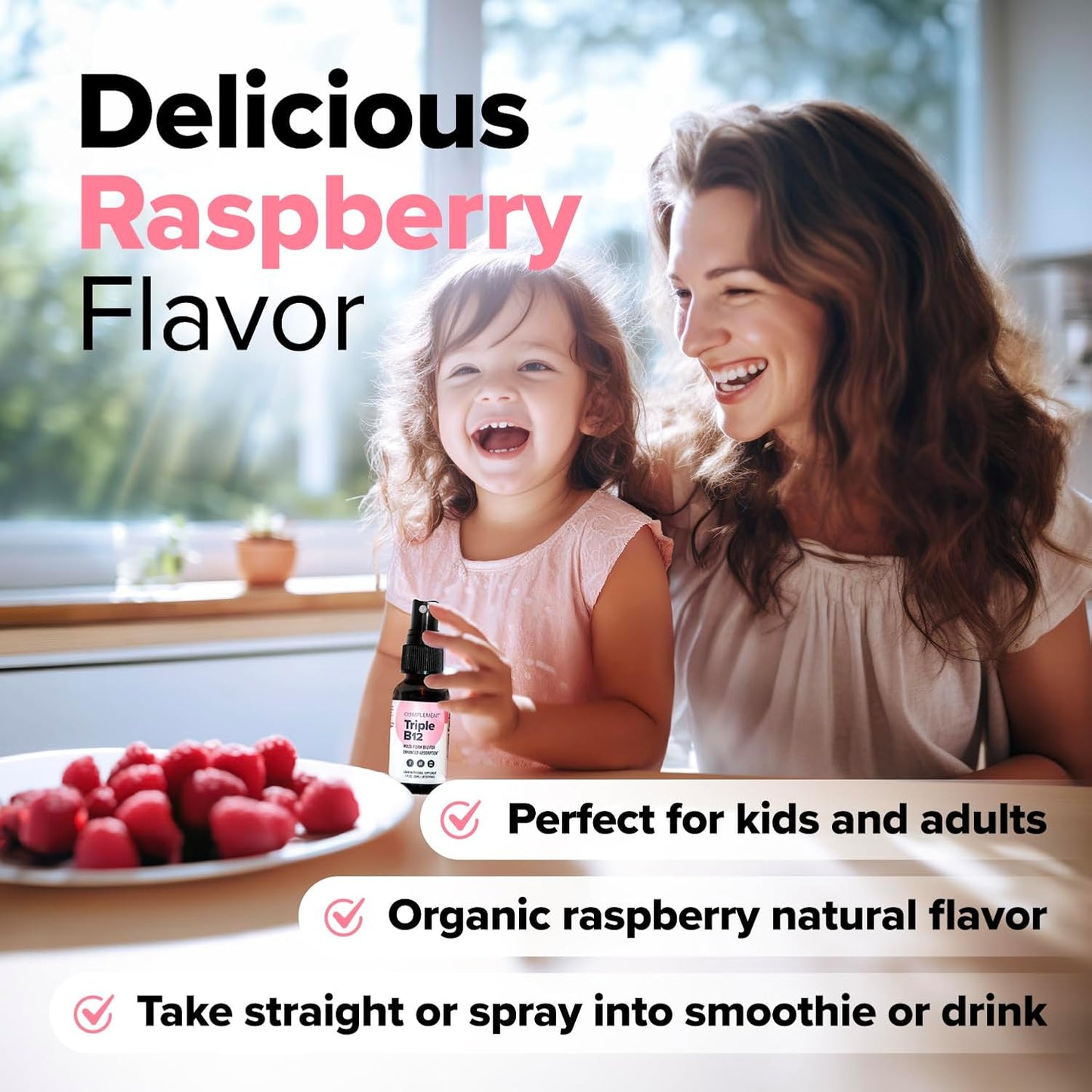 Vegan Multivitamin Bundle with Triple B12 Spray for Essential Nutrient Support