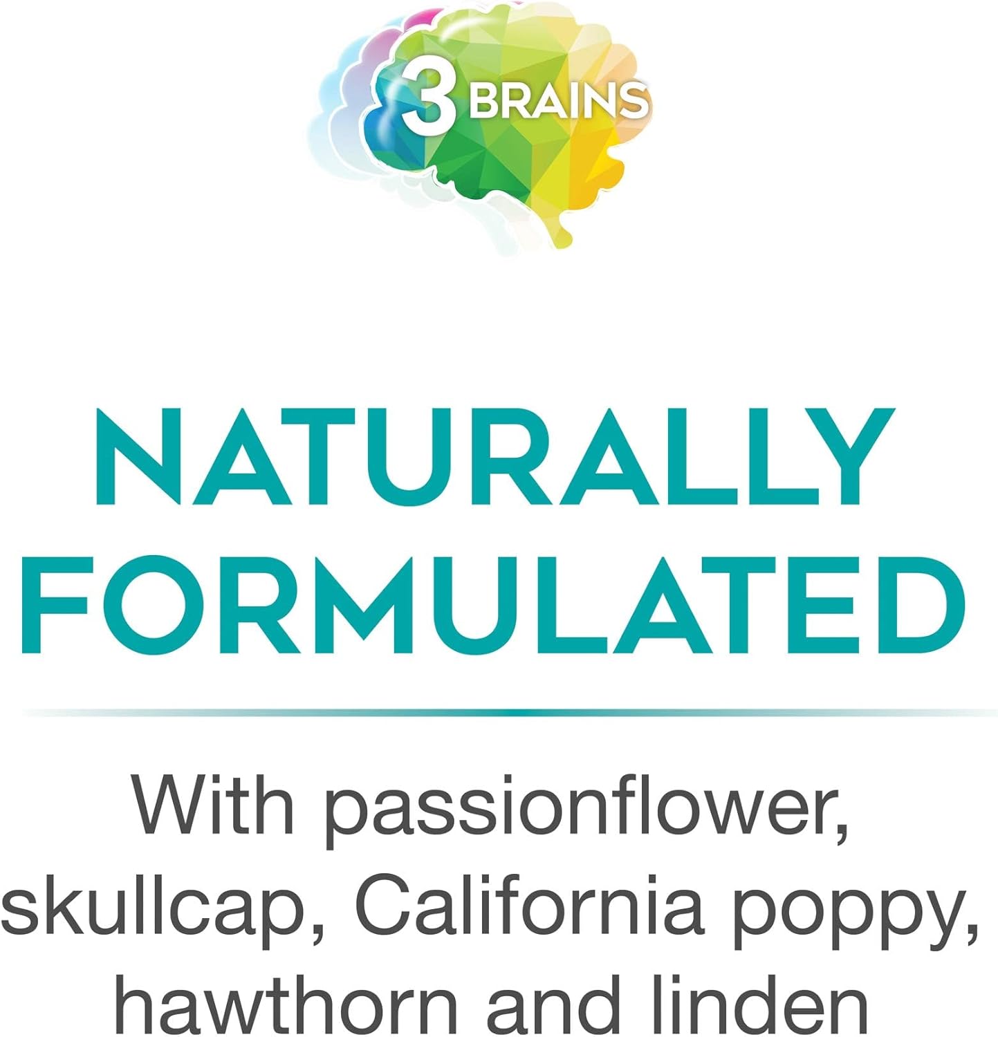 Vegan Natural Factors 3 Brains Best-Sleep Support for Relaxation & Restful Sleep - 90 Capsules
