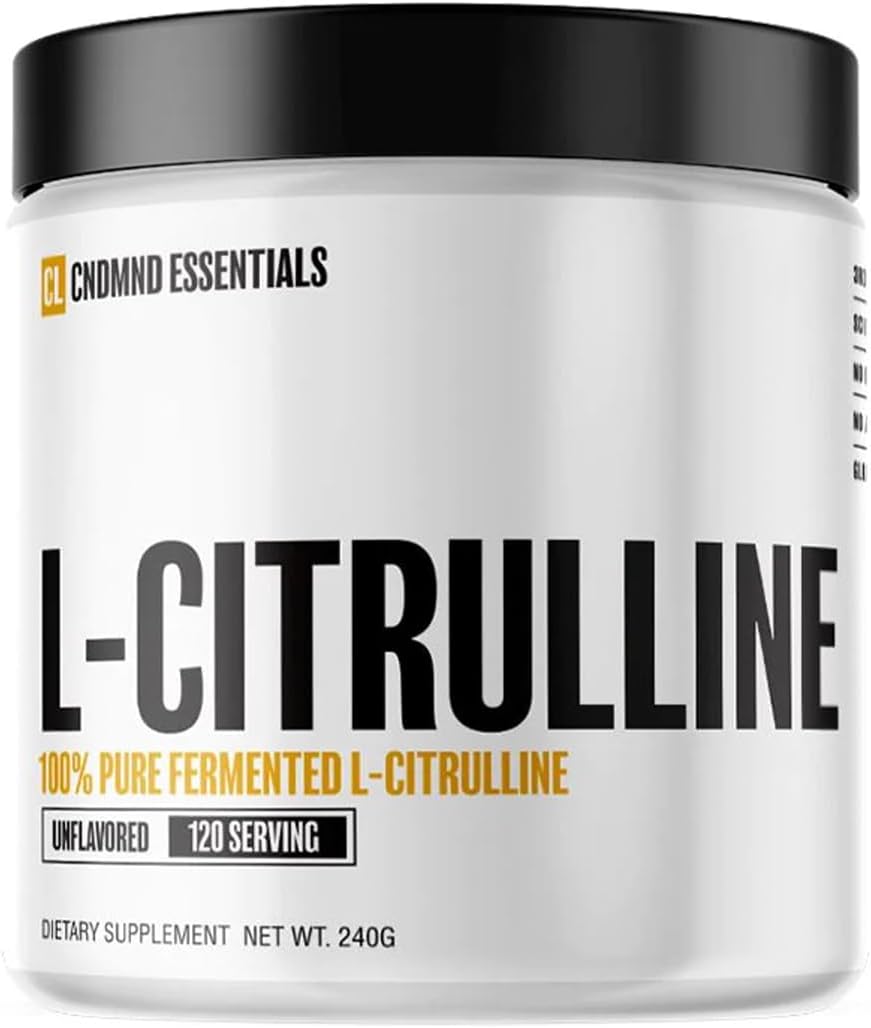 Vegan Nitric Oxide Booster Powder for Endurance | Condemned Labz L-Citrulline | Gluten Free | 120 Servings | Unflavored