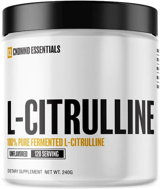 Vegan Nitric Oxide Booster Powder for Endurance | Condemned Labz L-Citrulline | Gluten Free | 120 Servings | Unflavored