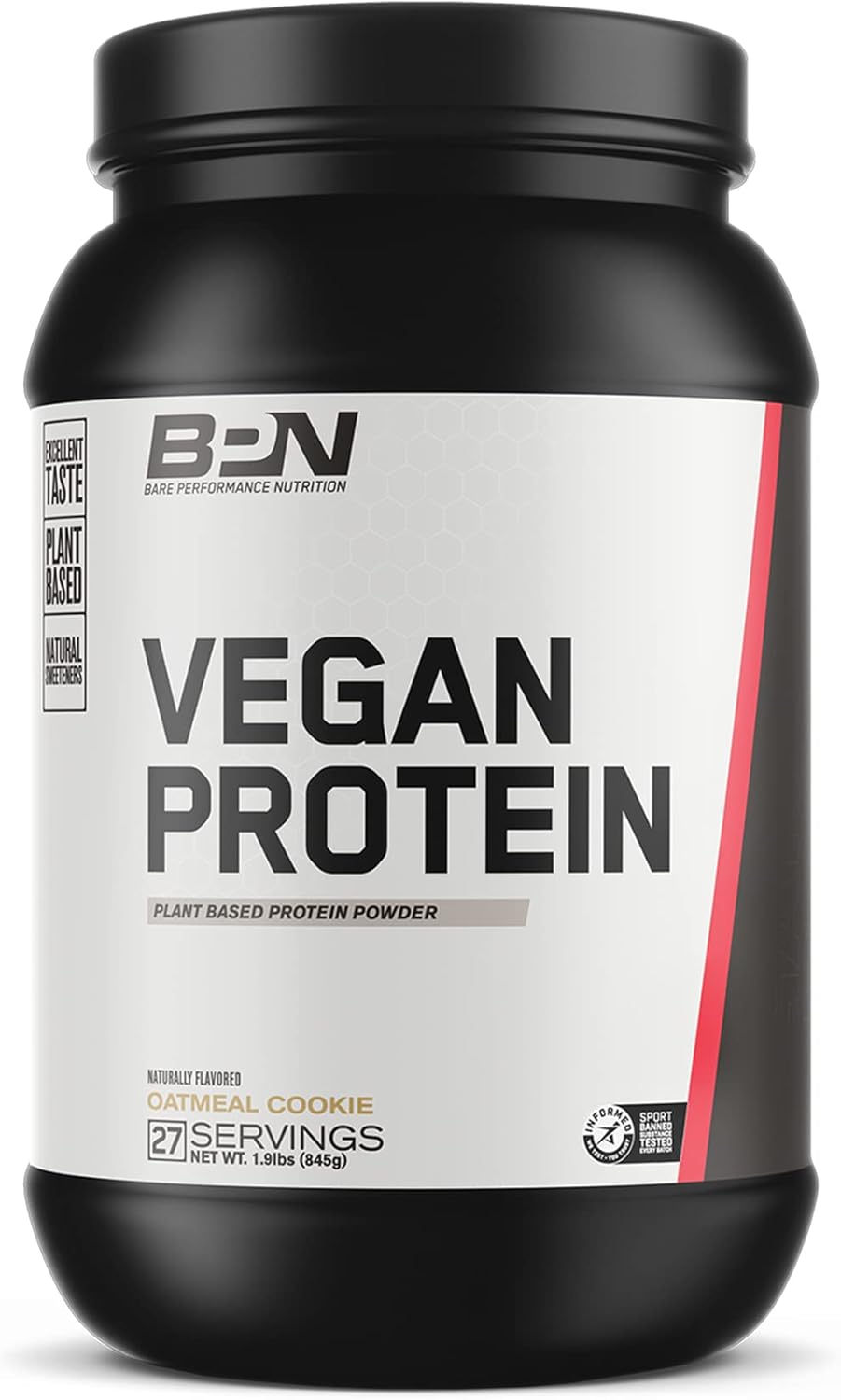Vegan Oatmeal Cookie Protein + Strong Greens Lemon Bundle by BARE PERFORMANCE NUTRITION BPN