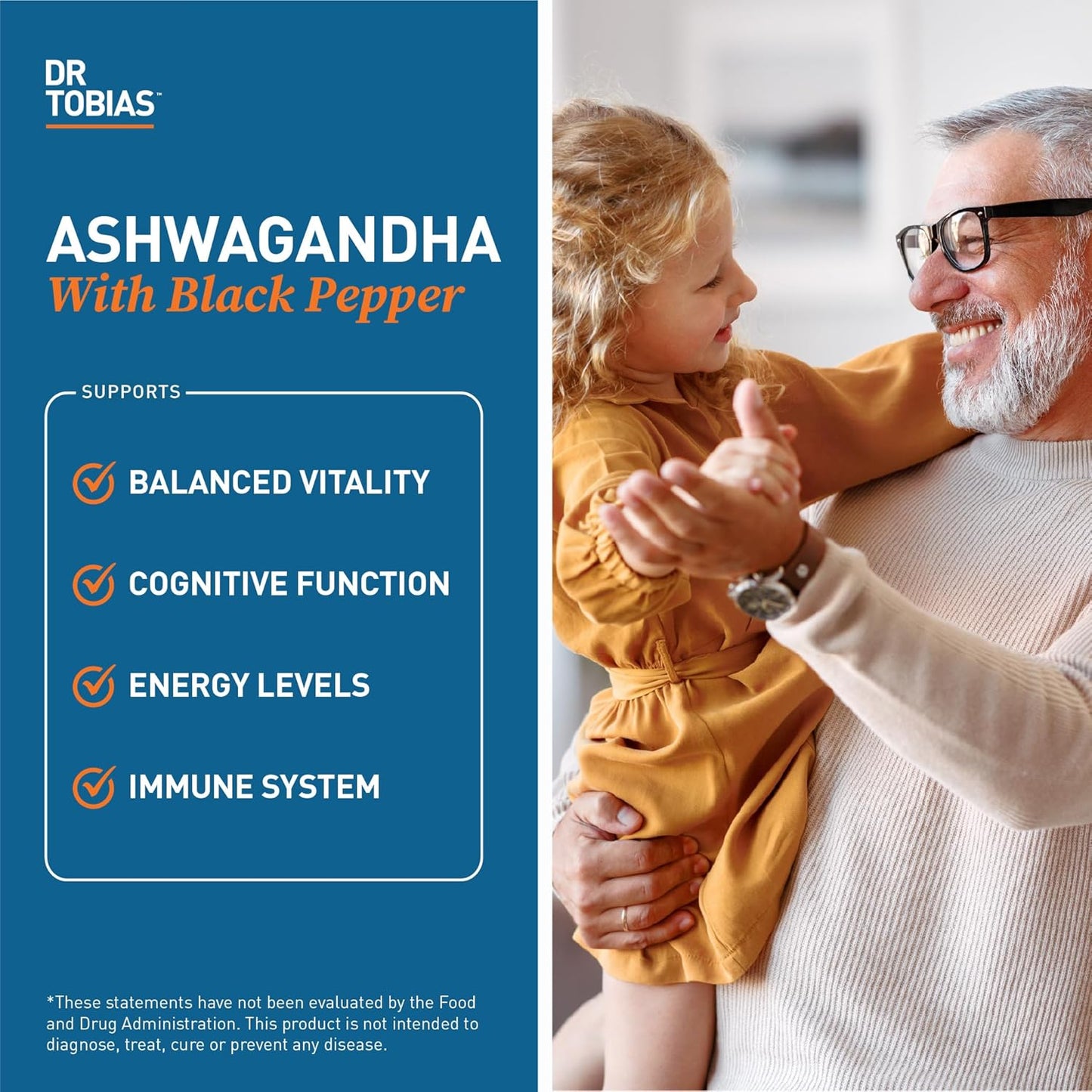 Vegan Omega 3 Algae Oil and Ashwagandha Capsules for Resilience, Immune Health, Wellness - Non-GMO Vegan Formula