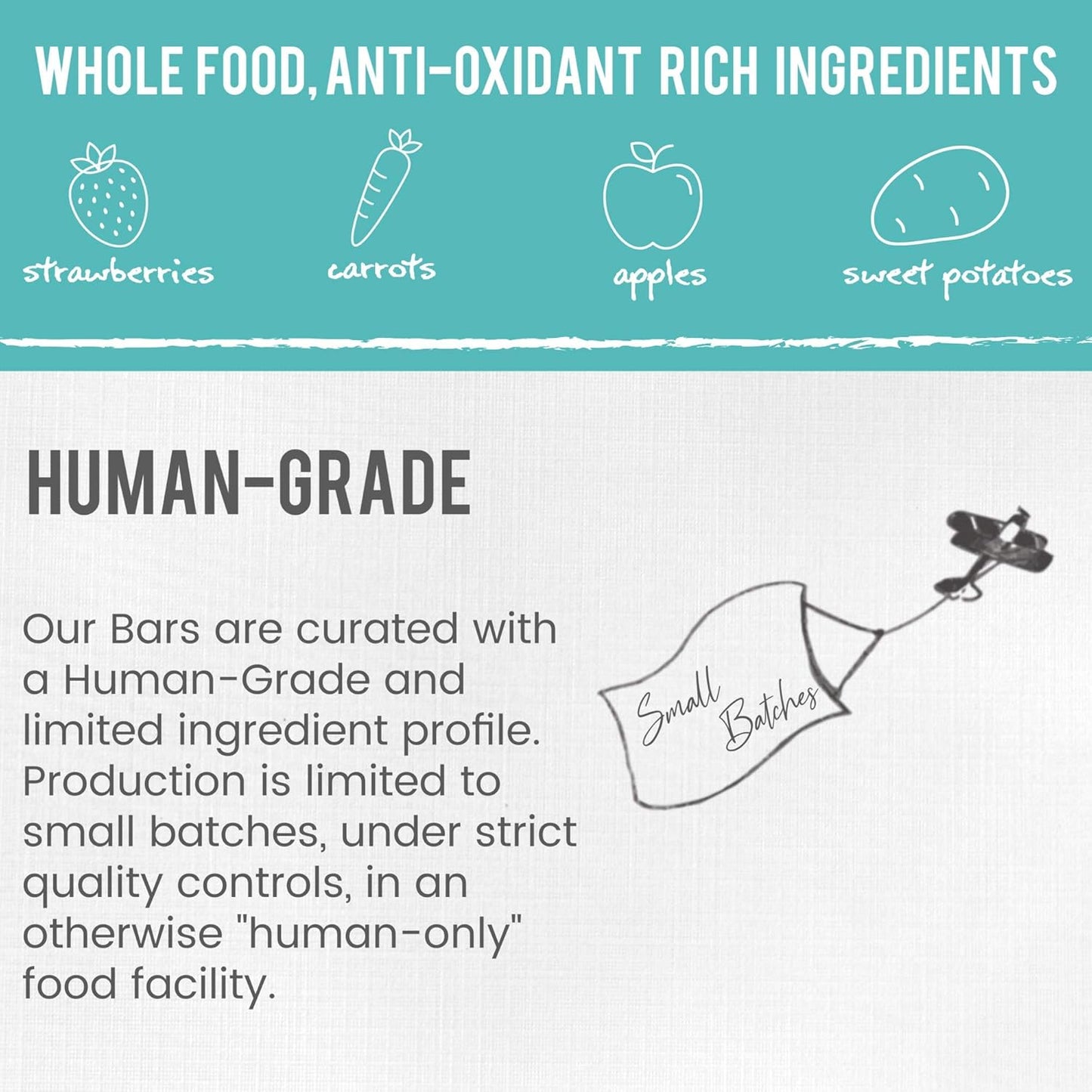 Vegan Omega 3 Chew Treats for Dogs - Itchy Skin Relief, Coat Health, Joint Support - Natural Supplement for Dogs