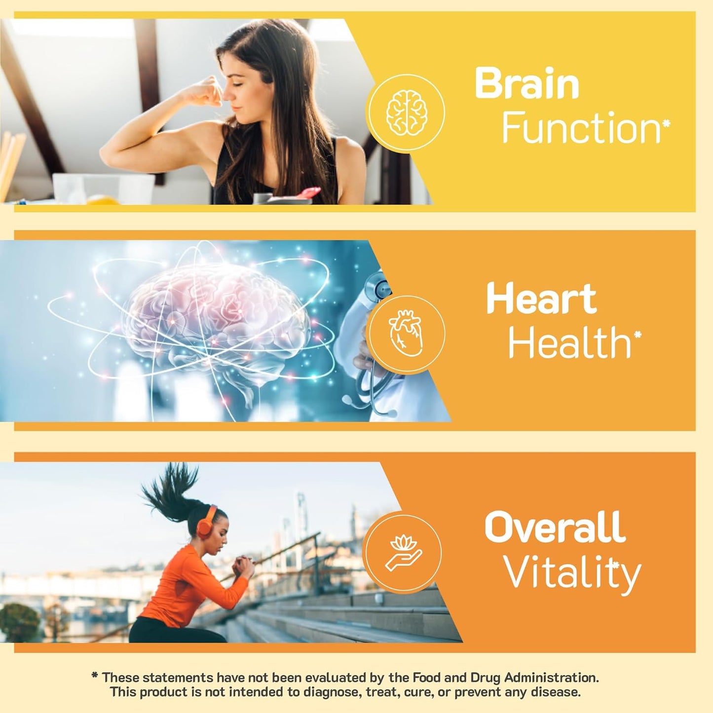 Vegan Omega 3 Gummies with DHA for Adults - Flaxseed Oil & Algae Vegan Omega 3 Supplement - Lemon & Orange Flavor - 90 Count Pack