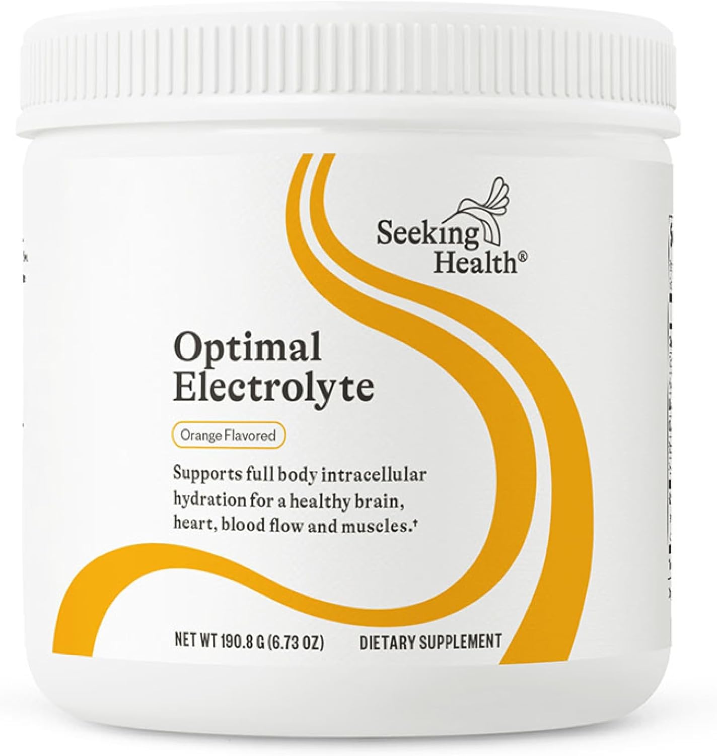 Vegan Orange Electrolyte Powder for Healthy Energy and Hydration (30 Servings)