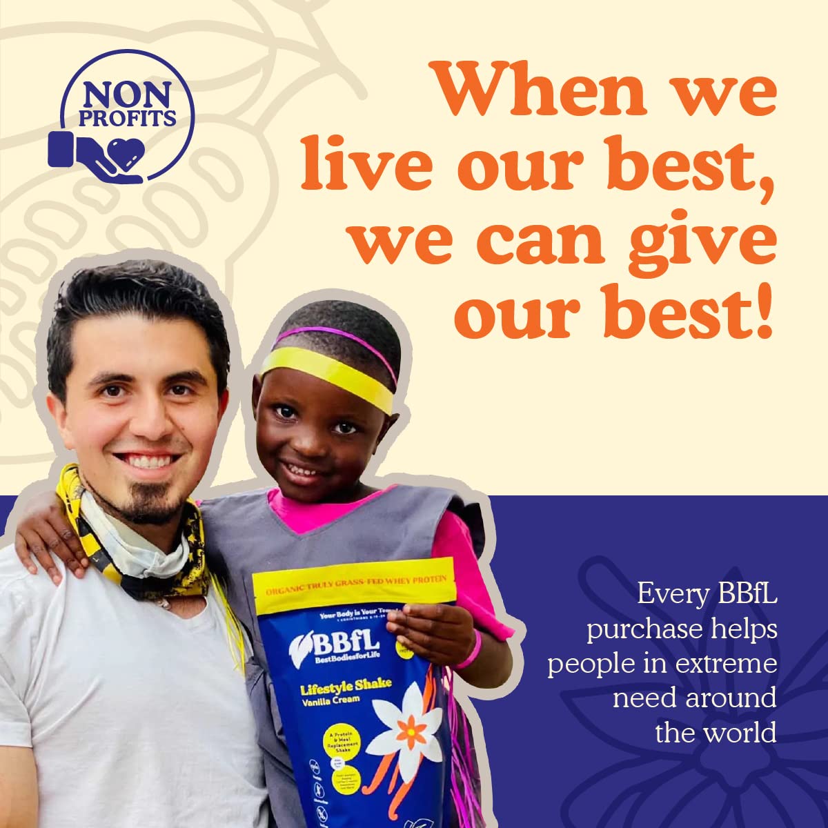 Vegan Plant Based Protein Powder Shake with Apple Cider Vinegar and Digestive Enzymes for Men & Women - 21g Protein (15 Servings, Cocoa Cream)