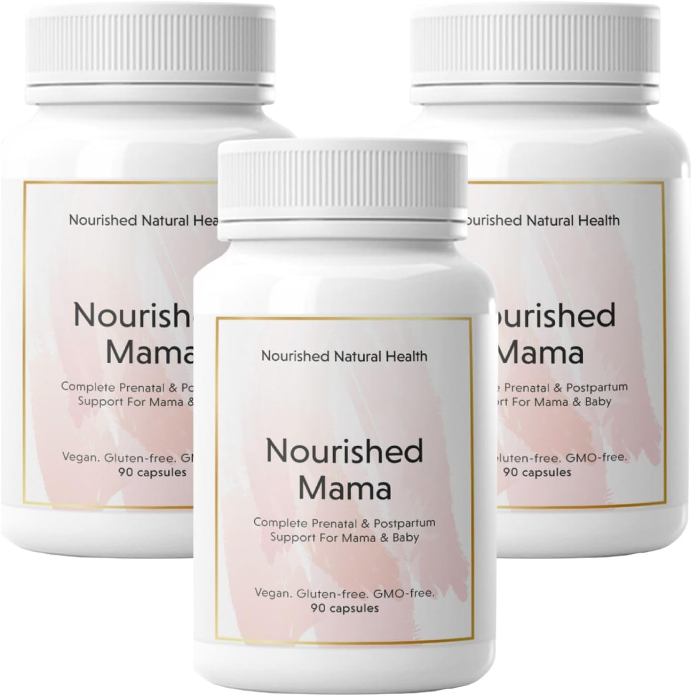 Vegan Prenatal Multi Vitamin for Pregnancy & Breastfeeding - Iron-Free with Folate & Choline - 270 Capsules