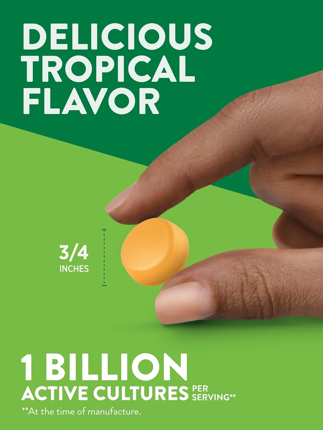 Vegan Probiotic Gummies for Adults | 50 Count | Non-GMO & Gluten Free Digestive Health Supplement by Nature's Truth