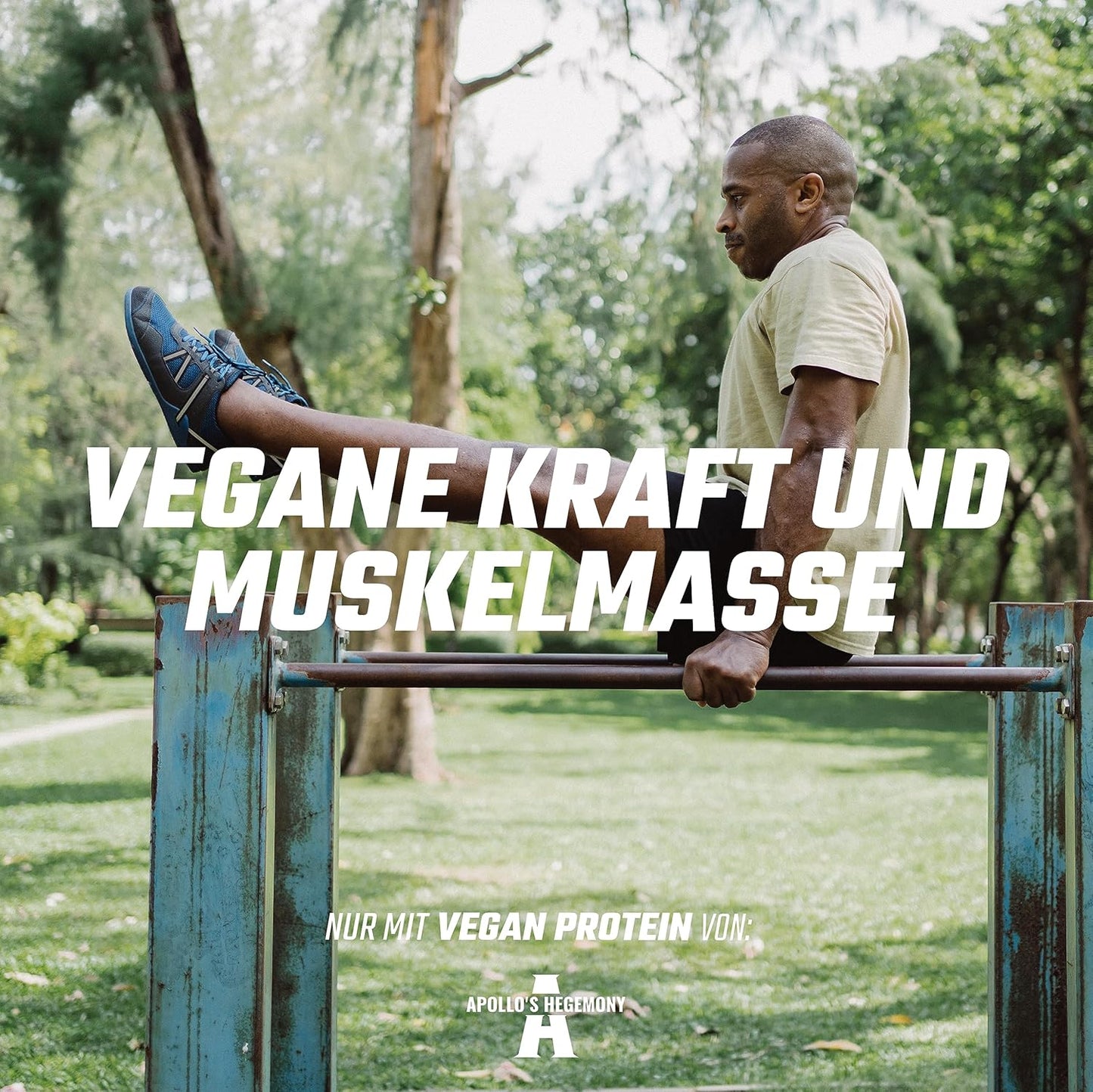 Vegan Protein Powder 600g with Pea, Rice, and Yeast - Amino Acids & Vitamin B12 - Sugar-Free - Sesame Flavour - 24 Servings by Apollo's Hegemony