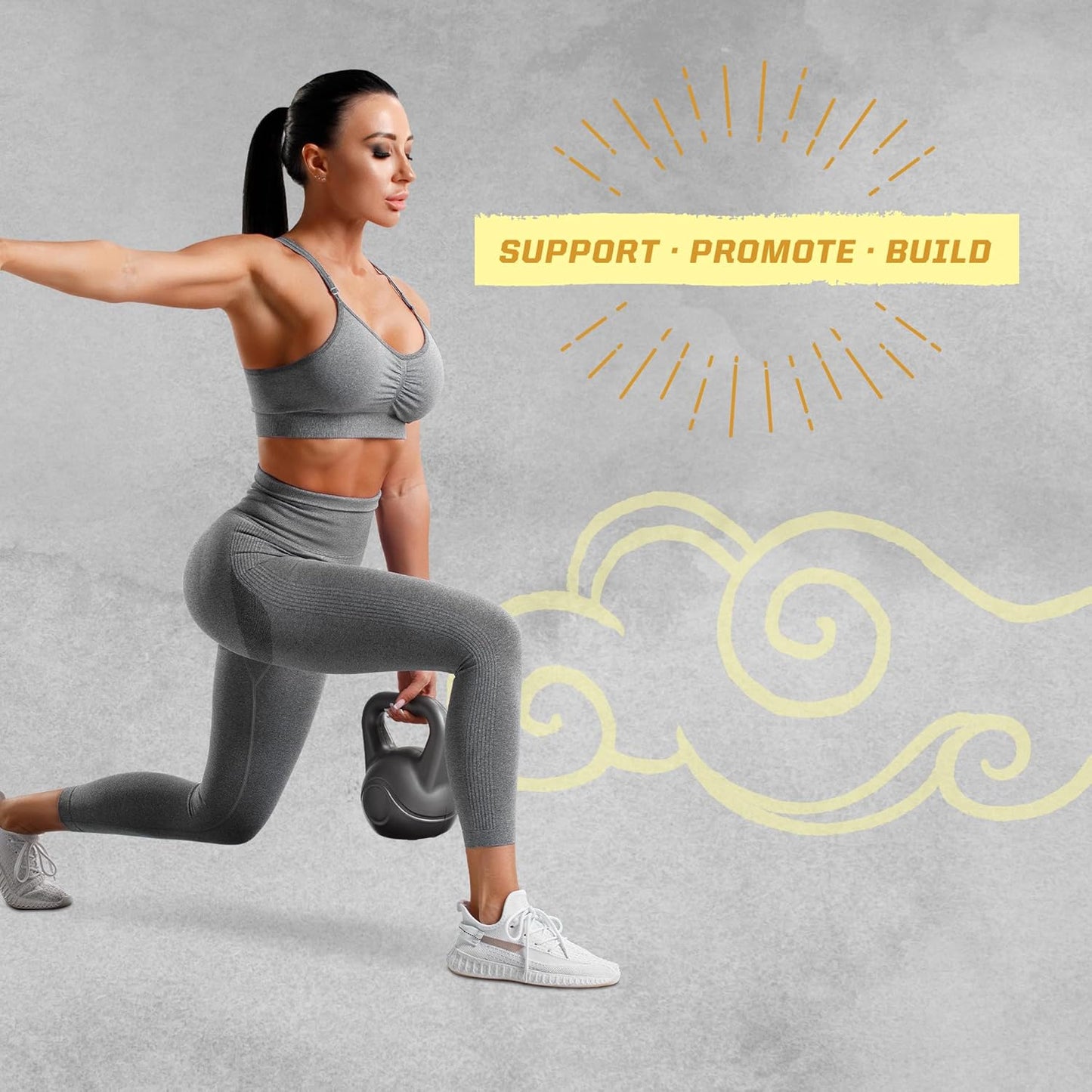 Vegan Sunwarrior Creatine Monohydrate Powder for Muscle Building & Recovery - Micronized PreWorkout Supplement (50 Servings, Lemonade Flavored)