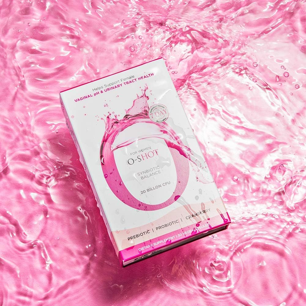 Vegan Vaginal Probiotic with Cranberry Extract and Chicory Root for pH Balance and Urinary Tract Health - 30 Capsules