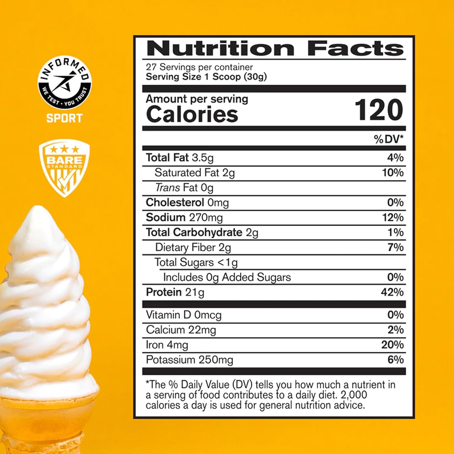 Vegan Vanilla Protein with Strong Greens and Sweet Mint by BARE PERFORMANCE NUTRITION BPN