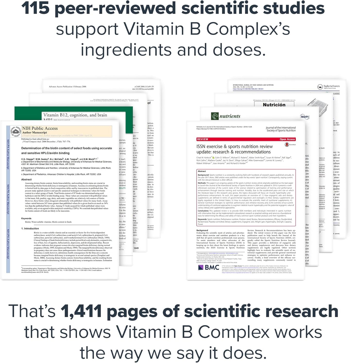 Vegan Vitamin B Complex with Choline and Inositol - Mood & Liver Support - 120 Capsules for Energy & Muscle