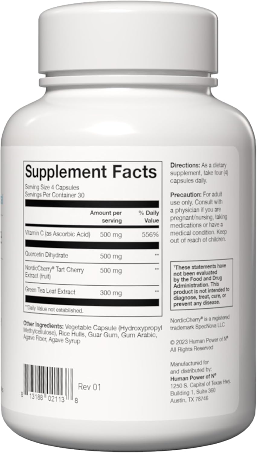 Vegetarian Capsules for Uric Acid Balance - 120 Capsules by humanN