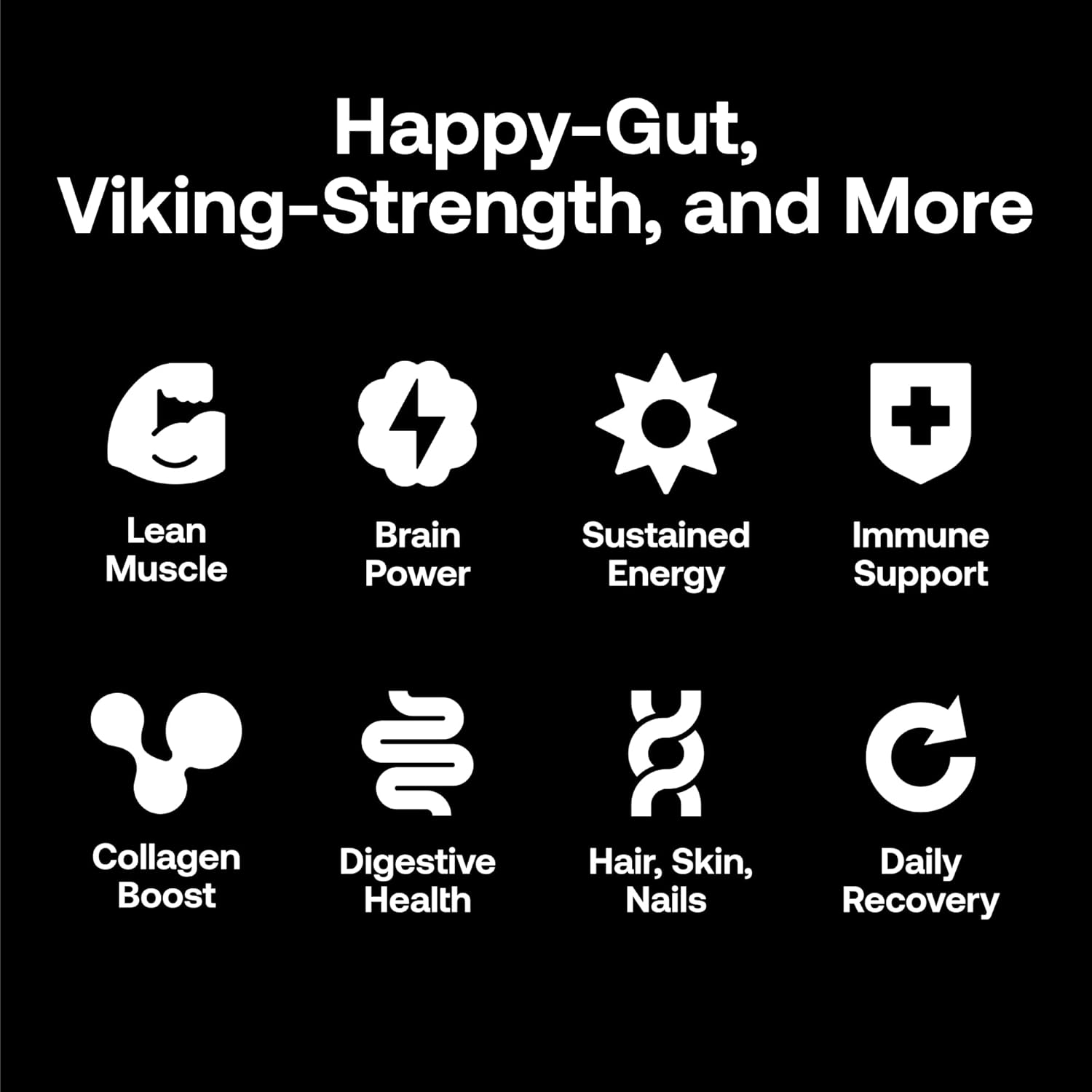 Venus Williams' Happy Viking Iced Coffee Protein Powder: 20G Protein, Low Carb, Keto, Vegan, Gluten-Free, Non-GMO, Superfoods - Complete Meal Replacement - 1 Canister (24 oz.)