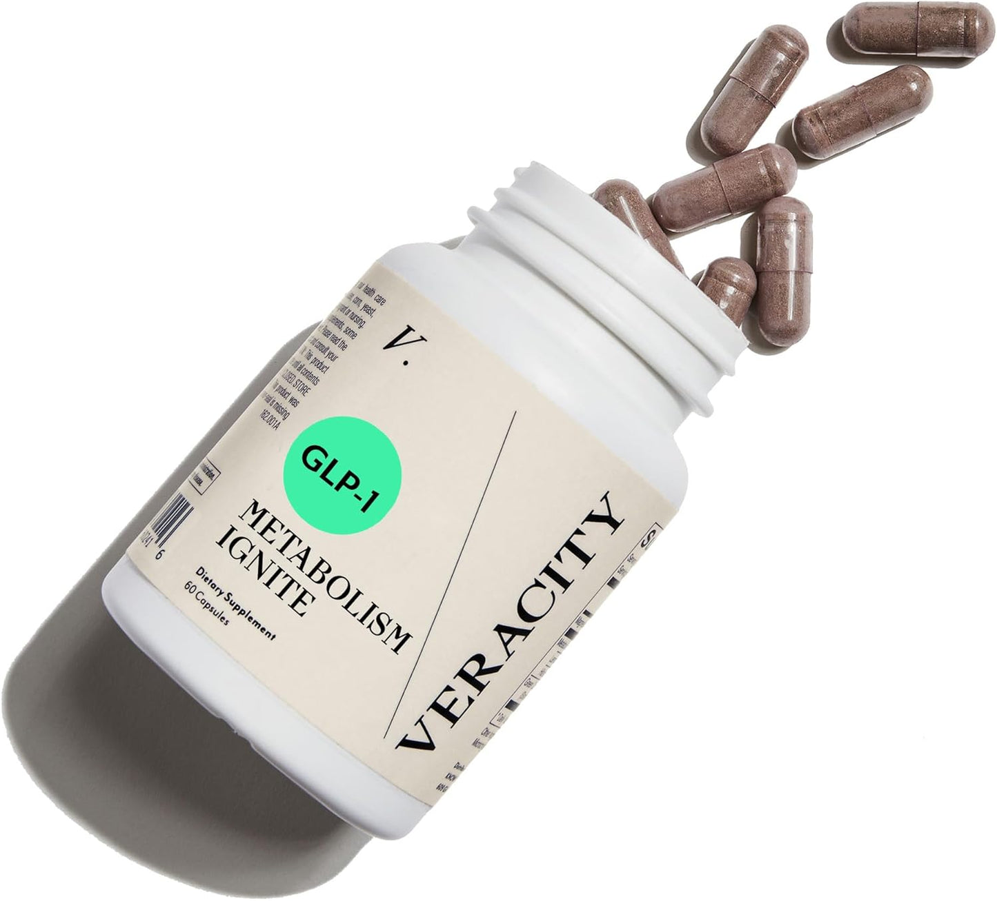 Veracity Metabolism Ignite & Bioevolve Probiotic - Natural Metabolic Support for Weight Management, Boosts GLP-1, Gut Health - Women & Men's Supplement